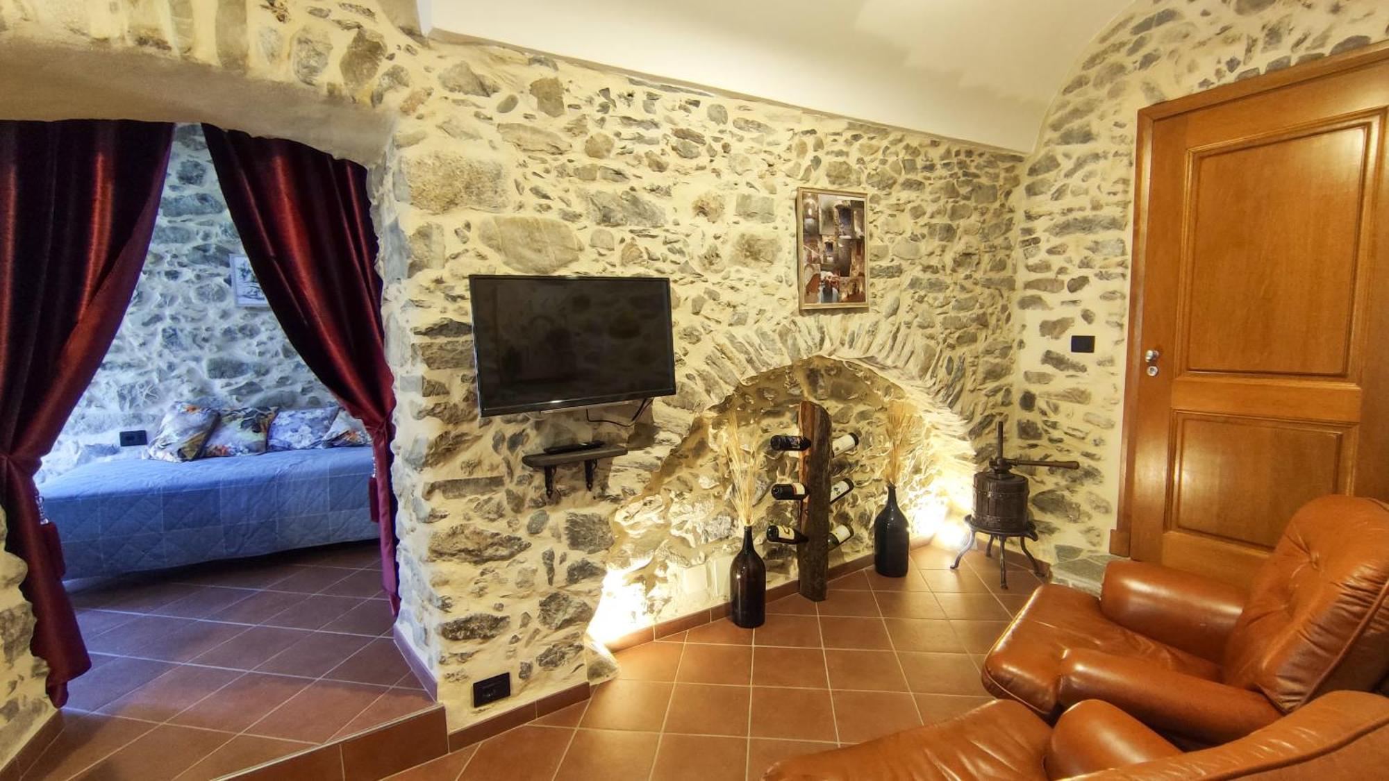 Casa Bertagna Apartamento Rocchetta Nervina Exterior foto