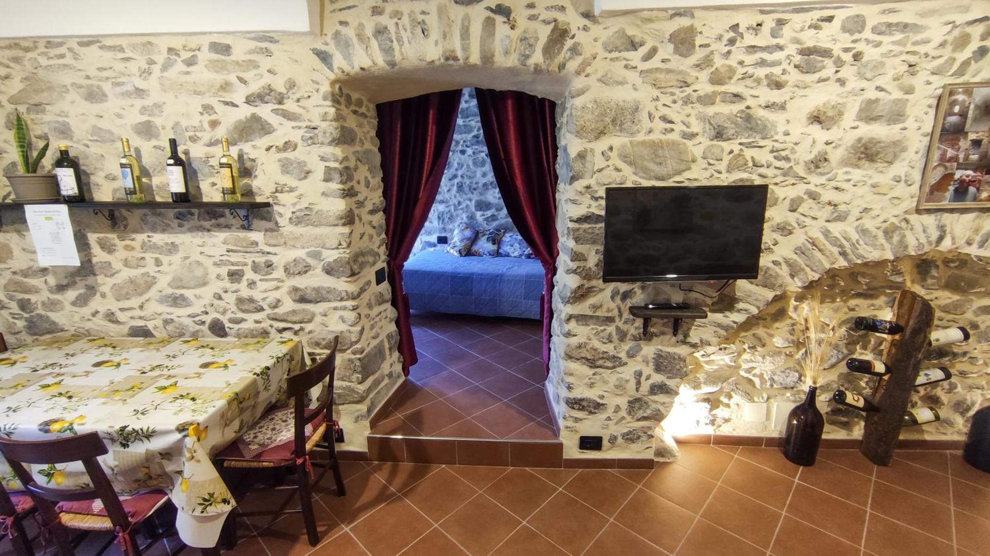 Casa Bertagna Apartamento Rocchetta Nervina Exterior foto